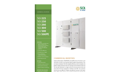 Model SGI 225-500PE - Central Inverter Brochure