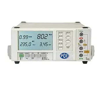 PCE - Model PCE-PA6000 - 1-Phase Power Meter for Electrical Measurement