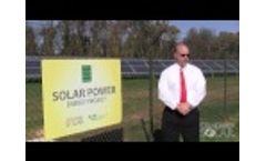 Sandy Spring Friends School Solar Array Powers Ahead Video