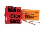 Honeywell - Model 21602 - Gallon Red Biohazard Bag In Orange Box With Twist Ties