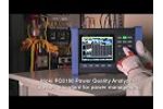 Hioki PQ3100 Power Quality Analyzer: Manage power quality with the PQ ONE bundled application - Video