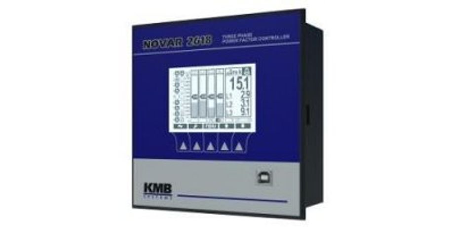 NOVAR - Model 2618 3-P APFCR - Power Factor Controllers