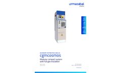 Ormazabal - Model cgmcosmos - Modular and Compact Switchgear - Brochure