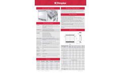 Dimplex - Model XLE - Slimline Storage Heater - Datasheet