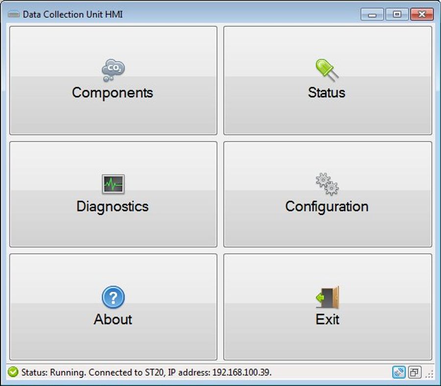 Data Collection Unit Software (DCU)