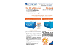 Model OHA - Radiant Strip Heating System Brochure