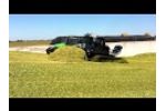 Snow Groomer for collecting silage from Prinoth Video