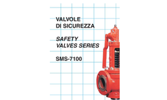 Model SMS-7100 - Safety Valve Brochure