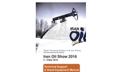 Iran Oil Show 2016 - Brochure