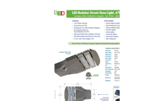 LEDtronics - Model FLS005-080W-TPW-101 - Slim LED Flood Lights Brochure