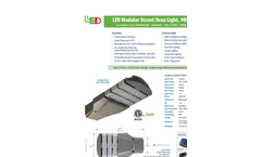 Model 95 Watts - LED Modular Street / Area Lighting Brochure