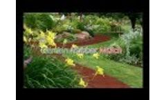 Rubber Mulch - Landscaping - Playgrounds - Decorative Rubber Bark Flakes Video