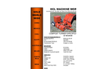 HCL - Windrow Compost Turner - Specification Sheet