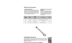 JCM - 900 - Master Wrench Set - Catalog Sheet