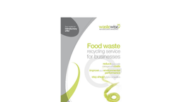 Food Waste Recycling Services - Brochure