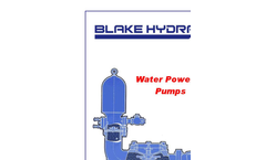 Blake Hydram - Powered Water Pumps - Brochure