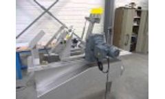 Wastewater Arc Bar Screen Factory Test by Aqualitec Video