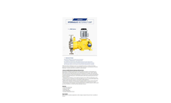 Ligao - Model JYSZ Series - Hydraulic Diaphragm Metering Pumps Brochure