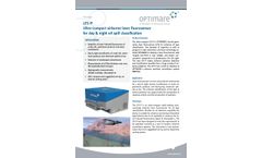 Optimare - Model LFS-P - Ultra-Compact Airborne Laser Fluorosensor - Datasheet