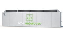 Ecos GrowCube - Fully Automated Hydroponic Greenhouse System