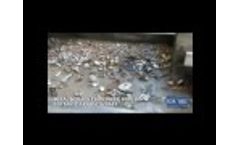 Hammers Mill (Z15) for WEEE Metal Scraps, Motors Recycling - Forrec - Video