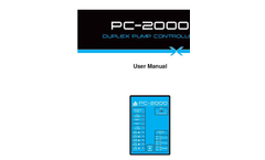 Model PC-BOOO - Door Mount Float-Based Duplex Pump Controller Brochure