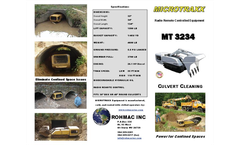 MICROTRAXX - MT 3234 - Radio Remote Controlled Track Loader – Brochure