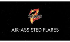 ZEECO Air Assisted Flare - Video