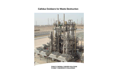 Callidus - Oxidizers for Waste Destruction Brochure