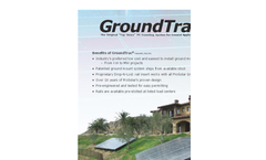 Groundtrac - Prosolar Mounting System Spec Brochure