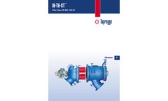 Taprogge - Model PR-BW 100-FC - Cooling Water Debris Filter - Brochure
