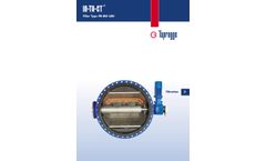 Taprogge - Model PR-BW 600 - Cooling Water Debris Filter - Brochure