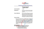 Maintenance Engineering - A Modern Approach - Course Brochure
