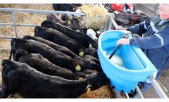 Feeding Calves with the JFC Agri 340 Litre ATV Milk Kart - Video