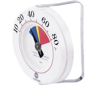 TIP - Model CWT - CMKSEN010 - Cooler Wall-Mount Thermometer