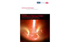 ALD - Plasma Arc Melting Furnace (PAM) - Brochure