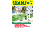 Ghibli - Model DHR 8 - Standalone System for Thermal Weeding Brochure