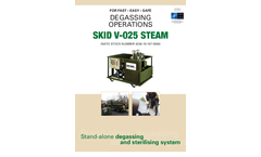 Cristanini - Model V-025 - Stand-Alone Degassing and Sterilising System Brochure