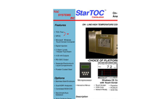 StarTOC - On - Line High Temperature Combustion Analyzer - Brochure