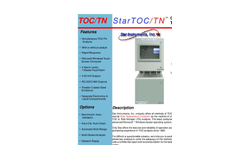 StarTOC TOC/TN On-Line Process Analyzer - Brochure