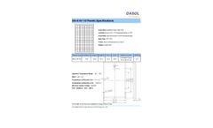 Model DS-A18-110 - Polycrystalline Module - Datasheet