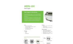 Model AEDL-UH - Monitoring System with Data Logger Brochure