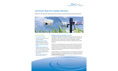 OneRain StormLink - Rain and Stage Gauge Stations Brochure