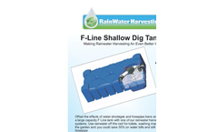 F-Line Shallow Dig Tank Garden System Brochure