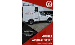 Trace2o Wagtech - Bespoke Mobile Laboratories Vehicle - Brochure