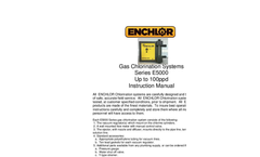 Model 5000 Series - Chlorine Gas Feeder Manual