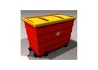 Model 300 Gallon - Medical Waste Reusable Container