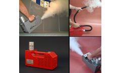 Smoke generator devices for lev testing, spray booth clearance testing & air tracing