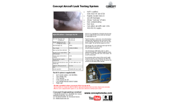Concept - Aircraft Leak Testing System (ALTS) -Brochure