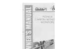 Pionox Carbon Monoxide Monitor Manual